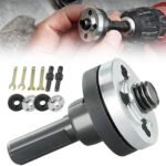 Drill to Angle Grinder Converter Attachment, Electric Drill Grinding & Cutting Adapter - Image 2