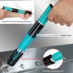 Portable Manual Ceiling Nail Gun, Low Noise Fastening Tool for Concrete & Ceiling Installation - Image 2