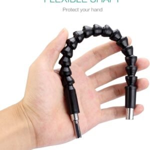 Flexible Extension Drill Shaft | Magnetic Screwdriver Bit Holder | Bendable Drill Extension Tool