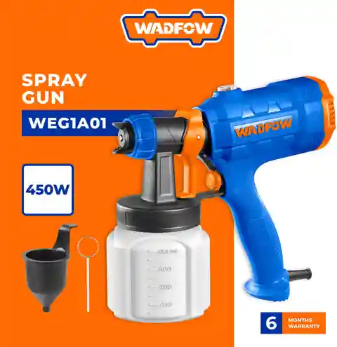 Wadfo HVLP Electric Paint Gun 500W - Image 2