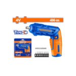 WADFOW 4V Cordless Screwdriver, USB Type C, Adjustable Handle (WCV4415)