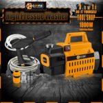 COOFIX 1800W High Pressure Washer, 90 Bar Car Wash & Solar Cleaning Machine (CF-CW002) - Image 6