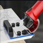 Tile Edge Cutting Guide, 45 Degree Chamfer Plate with Water Pipe Nozzle