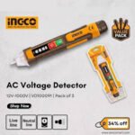 INGCO Digital Voltage Tester 12V to 300V with LCD Display (HSDT33001)