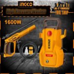 INGCO 1600W High Pressure Washer, 140 Bar Car & Home Cleaning Machine (HPWR16008) - Image 4