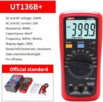 UNI T UT136B+ Auto Range Digital Multimeter, True RMS AC/DC Voltage Tester - Image 4