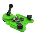 Adjustable Hole Saw Guide Jig with Suction Base for Tile, Glass & Ceramic Drilling