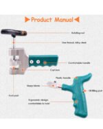Professional 2 in 1 Glass & Ceramic Tile Cutter, Precision Scoring & Breaking Tool - Image 4