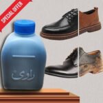 RAVI Permanent Shoe Recolor Dye, Black Leather & Rexine Shoe Color Restorer 250ml - Image 2