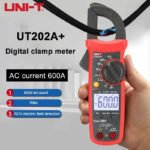 UNI T UT202+ True RMS Digital Clamp Meter, AC Current Tester with Temperature & NCV - Image 5