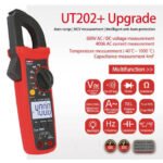 UNI T UT202+ True RMS Digital Clamp Meter, AC Current Tester with Temperature & NCV