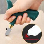 Professional 2 in 1 Glass & Ceramic Tile Cutter, Precision Scoring & Breaking Tool - Image 3
