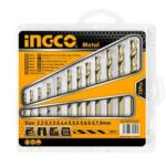 INGCO 12 Piece HSS Twist Drill Bit Set, Metal Drill Bits 2mm to 8mm (AKDB1125)