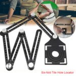 Universal Multi Angle Measuring Ruler for Carpentry & Construction